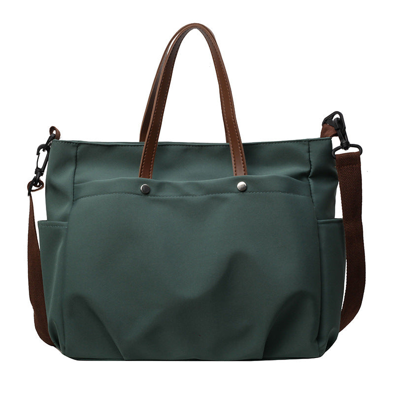 Exclusive Fashion Casual Simple Shoulder Bag Large Capacity — Beige — Alternate View 8
