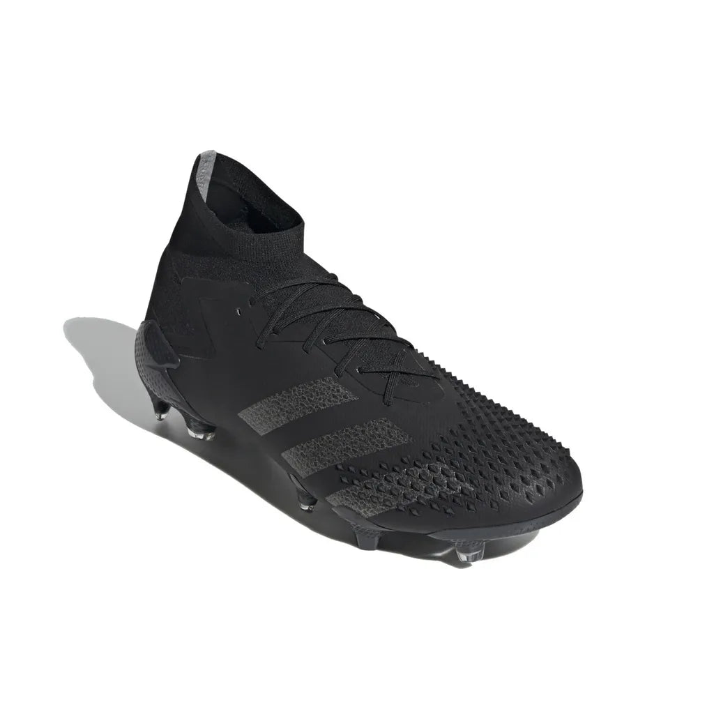 Exclusive Shoes Predator 201 FG — Black/Silver — Size US M4 - EUR 36 - UK 3.5 — Side View