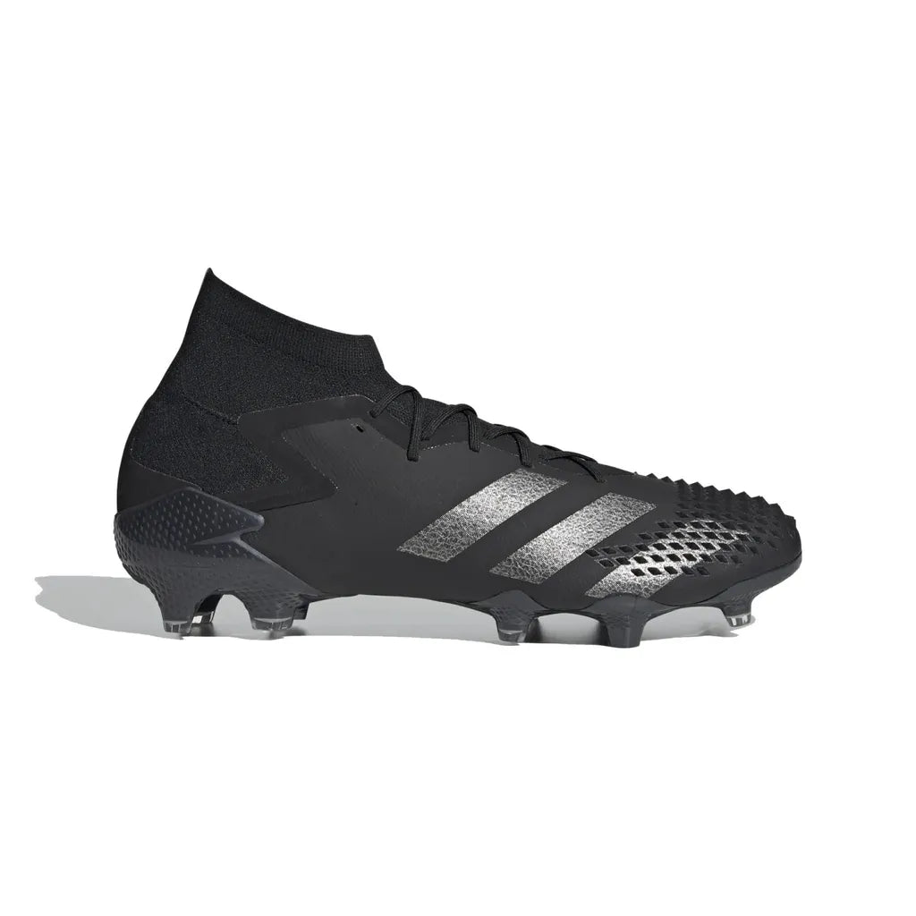 Exclusive Shoes Predator 201 FG — Black/Silver — Size US M4 - EUR 36 - UK 3.5 — Back View