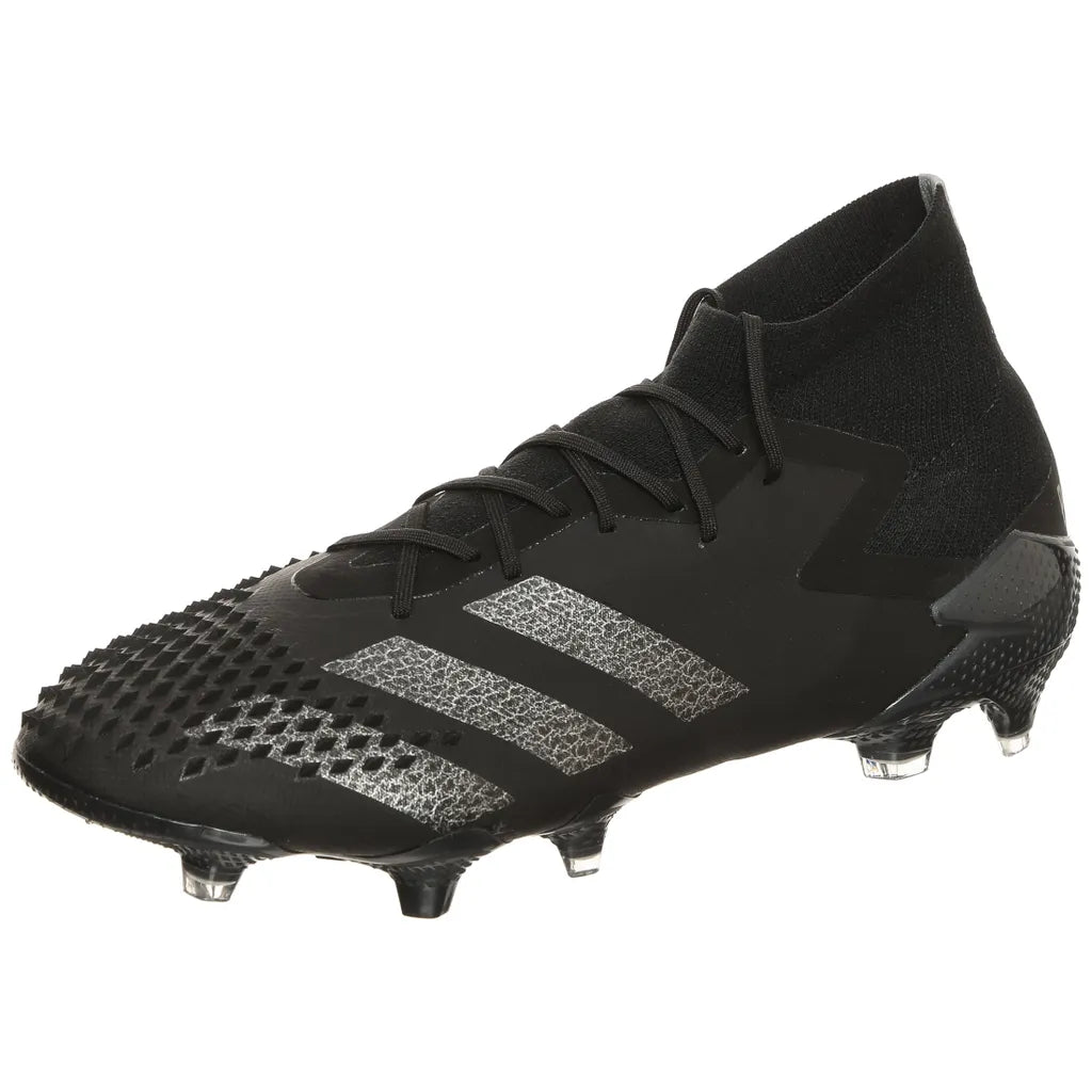 Exclusive Shoes Predator 201 FG — Black/Silver — Size US M4 - EUR 36 - UK 3.5 — Detail View