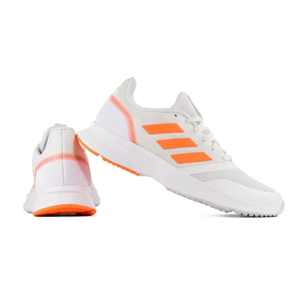 Exclusive Nova Flow women's running shoes — Orange/White — Size US W5 - EUR 36 - UK 3.5 — Top View