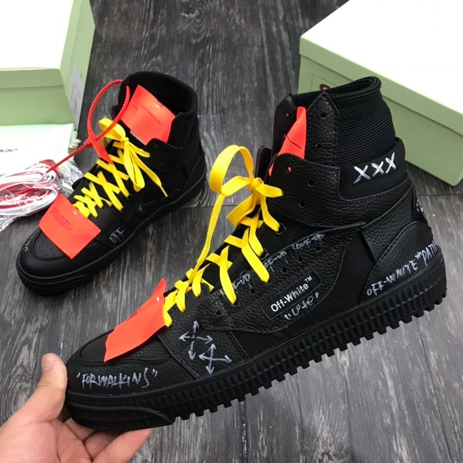 Exclusive Off-White  sneakers #58 — 36 — Back View