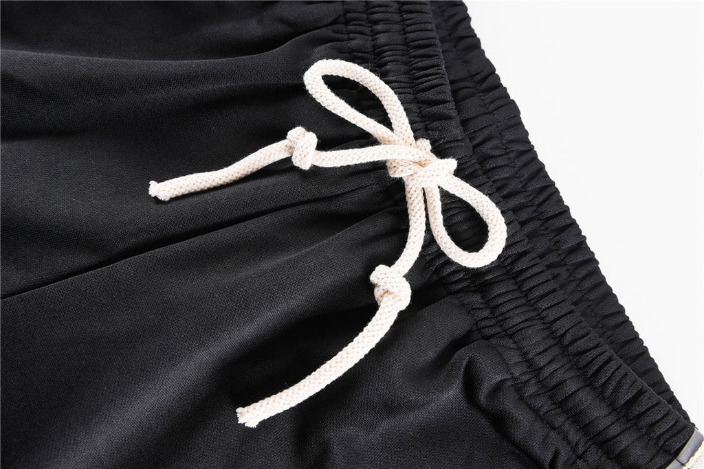Exclusive Gucci Double G Monogram Tape Shorts — XS — Detail View