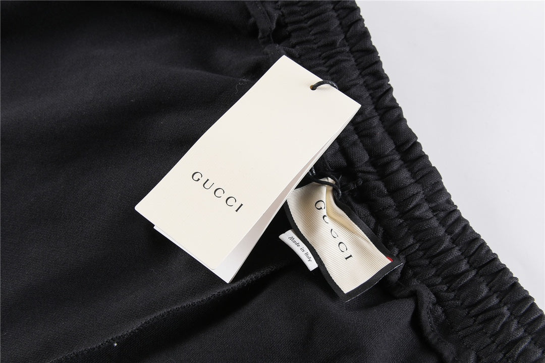 Exclusive Gucci Double G Monogram Tape Shorts — XS — Lifestyle View