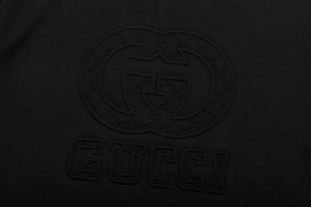 Exclusive Gucci Double G Embossed Oversized T-Shirt — Yellow — Size XS — Alternate View 8
