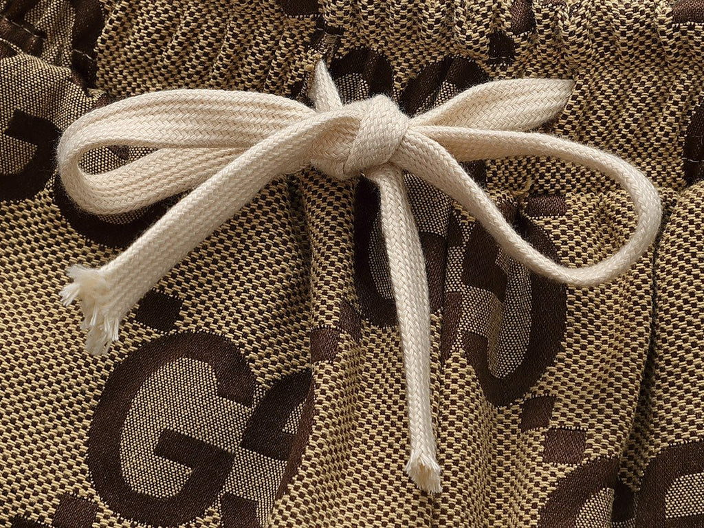 Exclusive Gucci GG Monogram Jogger Pants — S — Detail View