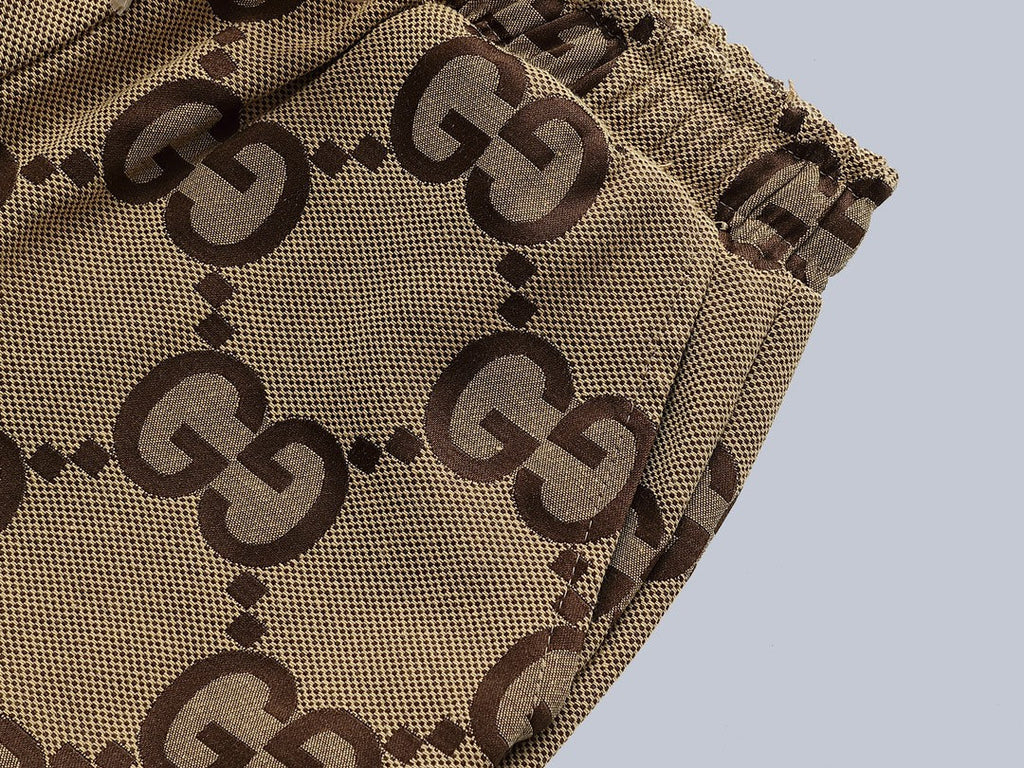Exclusive Gucci GG Monogram Jogger Pants — S — Lifestyle View