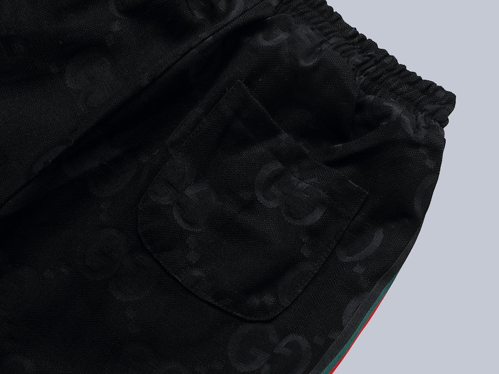 Exclusive Gucci GG Monogram Track Pants with Web Stripe — S — Alternate View 9