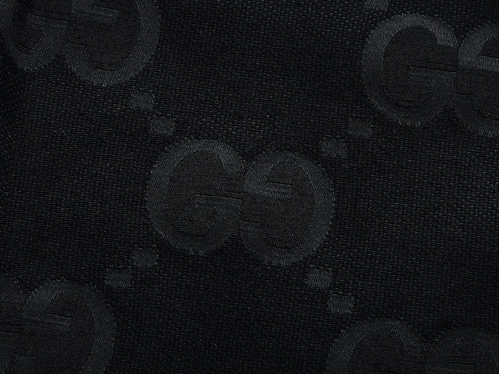 Exclusive Gucci GG Monogram Track Pants with Web Stripe — S — Lifestyle View