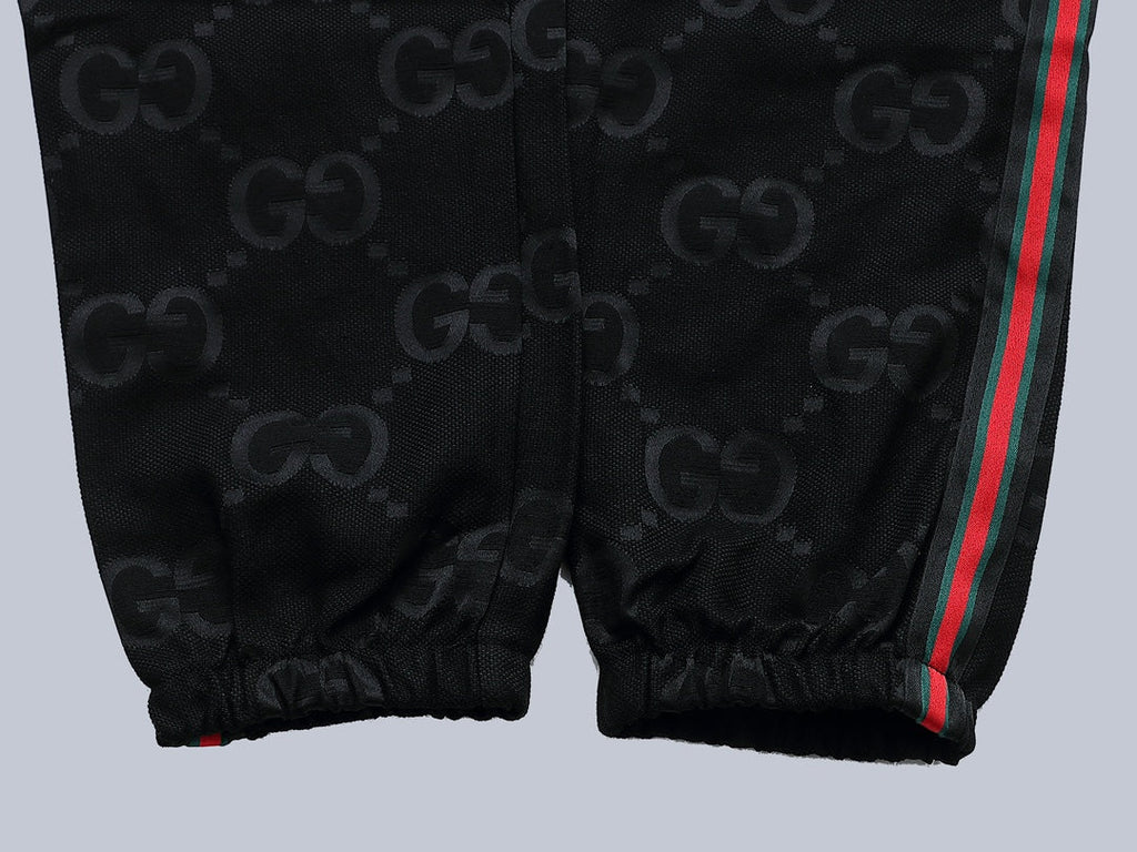 Exclusive Gucci GG Monogram Track Pants with Web Stripe — S — Alternate View 7