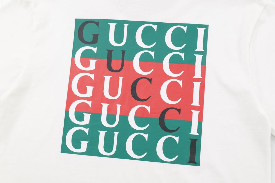 Exclusive Gucci Logo Fruit Embroidery T-Shirt — Color 1 — Size XS — Alternate View 19