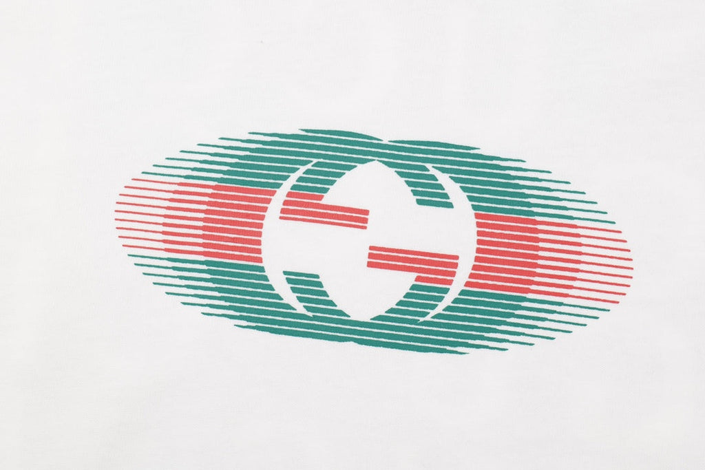 Exclusive Gucci Logo Fruit Embroidery T-Shirt — Color 1 — Size XS — Alternate View 18