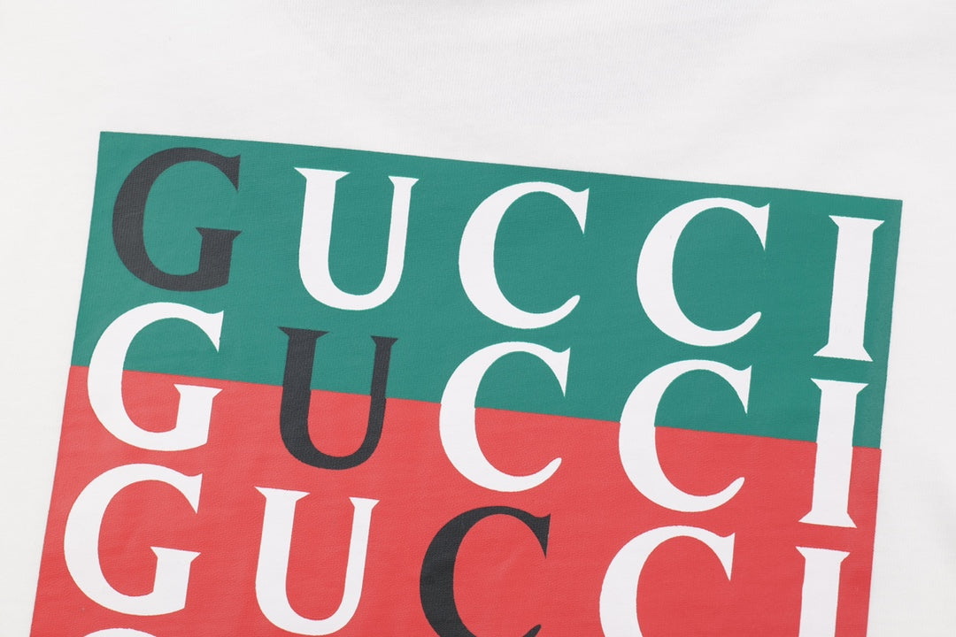 Exclusive Gucci Logo Fruit Embroidery T-Shirt — Color 1 — Size XS — Alternate View 20
