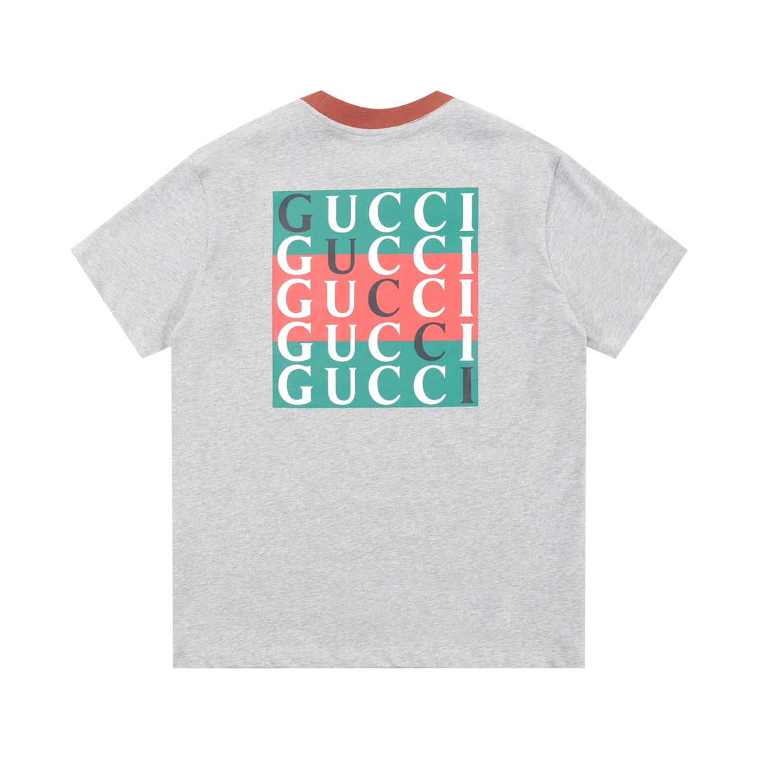 Exclusive Gucci Logo Fruit Embroidery T-Shirt — Color 1 — Size XS — Alternate View 15