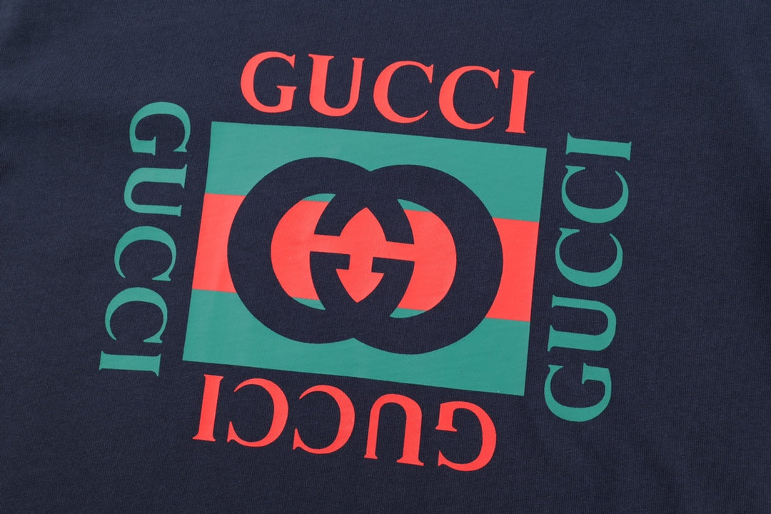 Exclusive Gucci Interlocking GG Logo Print T-Shirt — White — Size XS — Alternate View 9