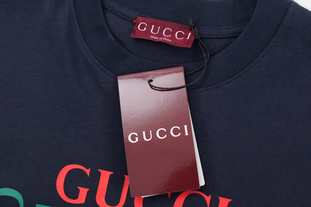 Exclusive Gucci Interlocking GG Logo Print T-Shirt — White — Size XS — Alternate View 8
