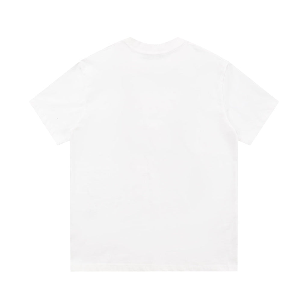Exclusive Gucci Interlocking GG Logo Print T-Shirt — White — Size XS — Back View