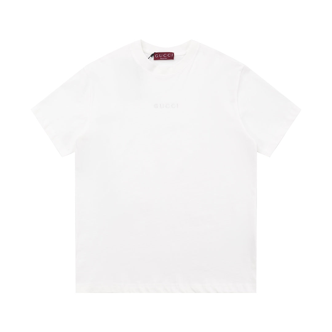 Exclusive Gucci Logo Fruit Embroidery T-Shirt — Color 1 — Size XS — Alternate View 10