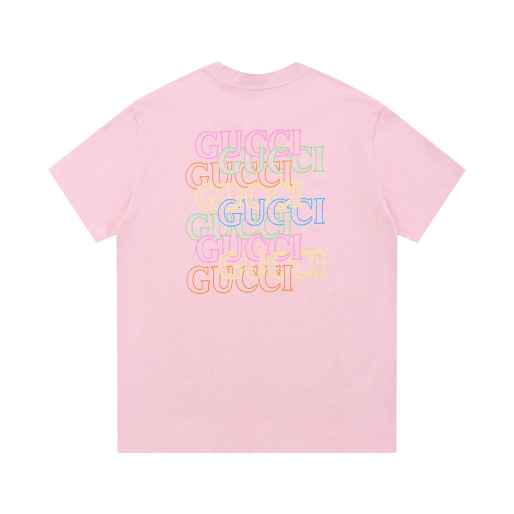 Exclusive Gucci Logo Fruit Embroidery T-Shirt — Color 1 — Size XS — Alternate View 9