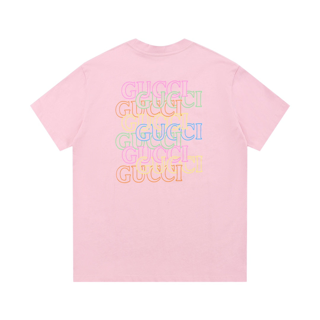 Exclusive Gucci Logo Fruit Embroidery T-Shirt — Color 1 — Size XS — Alternate View 9