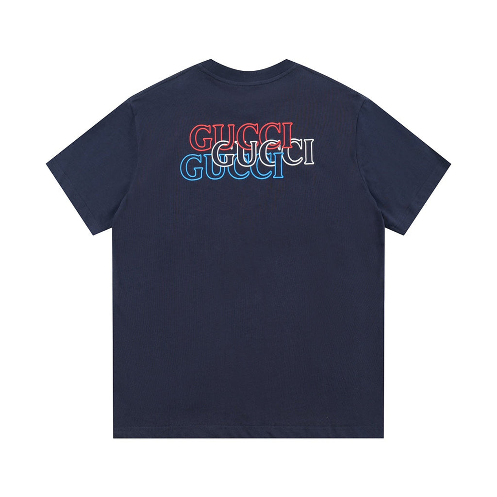 Exclusive Gucci Logo Fruit Embroidery T-Shirt — Color 1 — Size XS — Alternate View 7