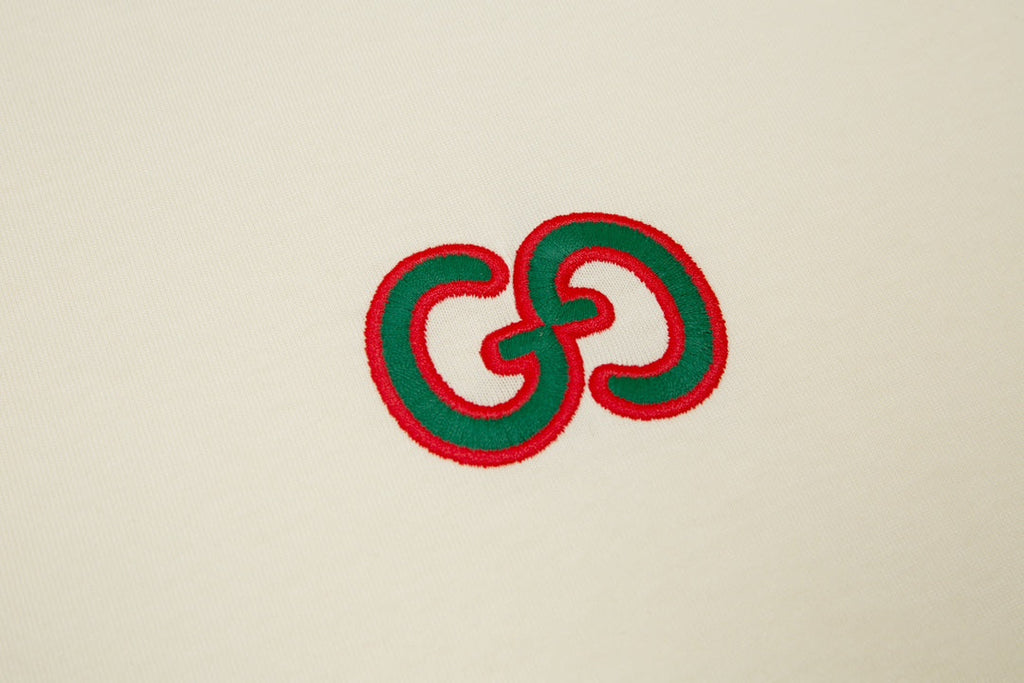 Exclusive Gucci GG Embroidered Logo T-Shirt — White — Size XS — Alternate View 8