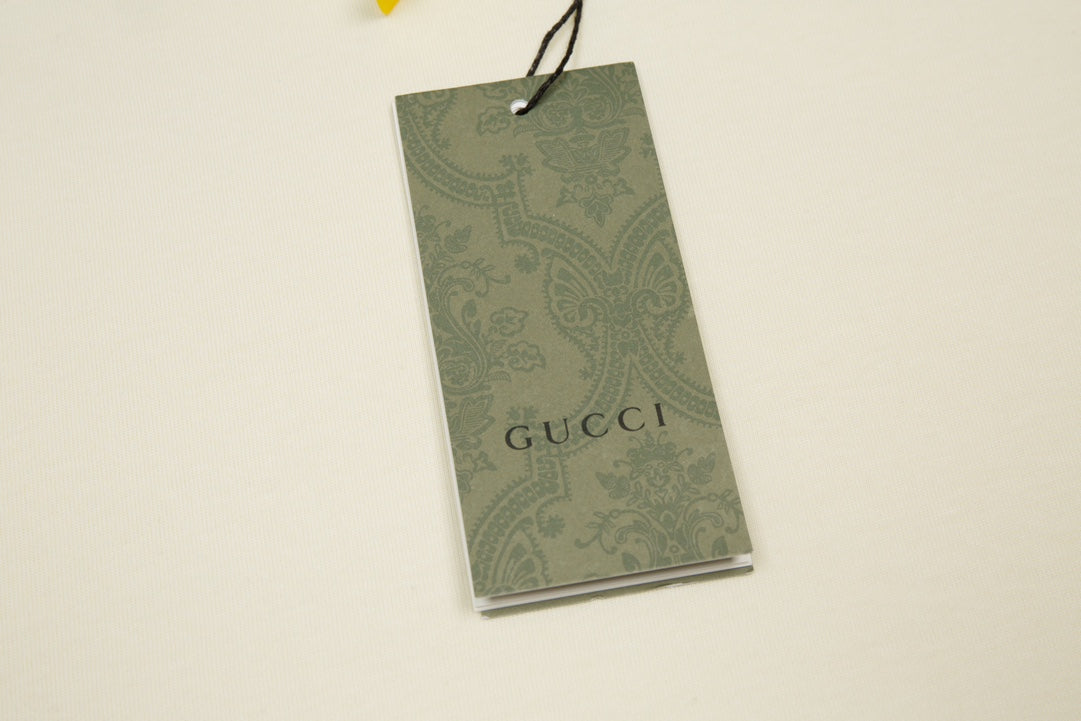 Exclusive Gucci GG Embroidered Logo T-Shirt — White — Size XS — Alternate View 7