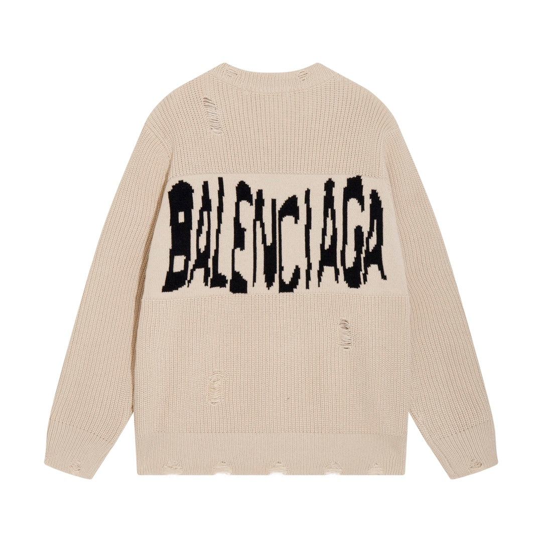 Exclusive Gucci Logo Print Sweater — Beige — Size S — Alternate View 10