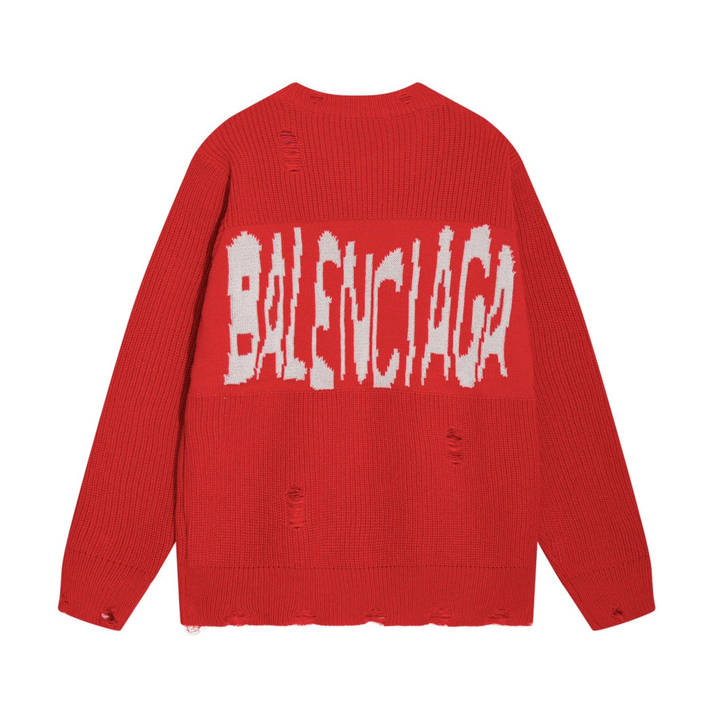 Exclusive Gucci Logo Print Sweater — Beige — Size S — Detail View