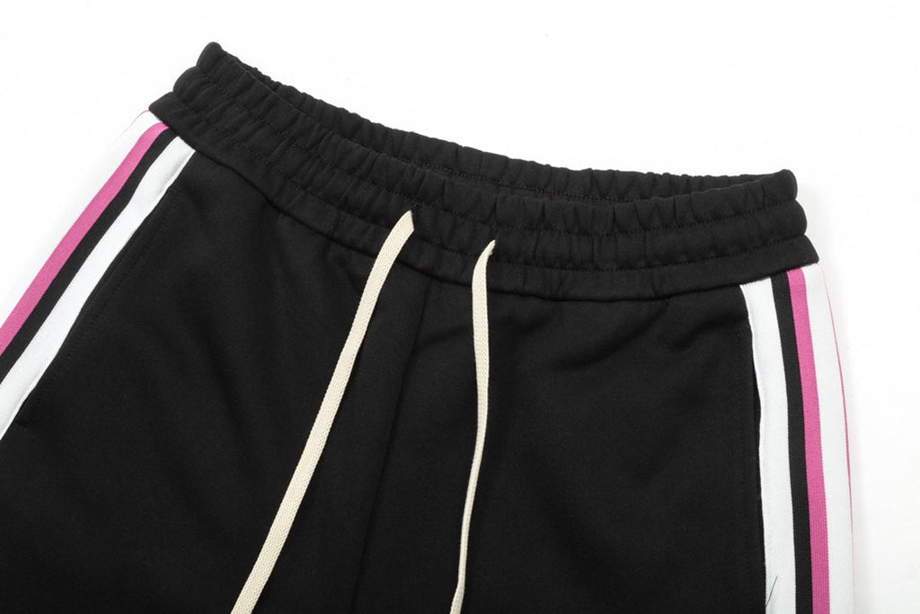 Exclusive Gucci Logo Stripe Sweatpants — Beige — Size XS — Lifestyle View