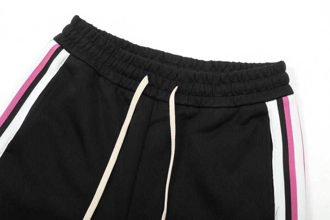 Exclusive Gucci Logo Stripe Sweatpants — Beige — Size XS — Lifestyle View