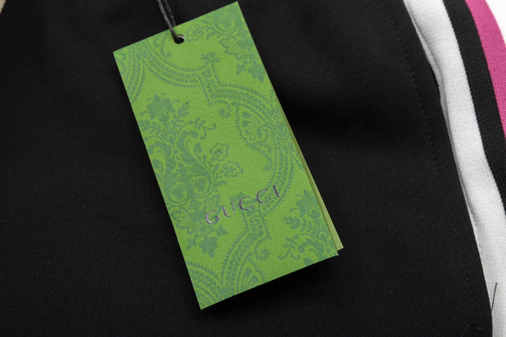 Exclusive Gucci Logo Stripe Sweatpants — Beige — Size XS — Alternate View 7