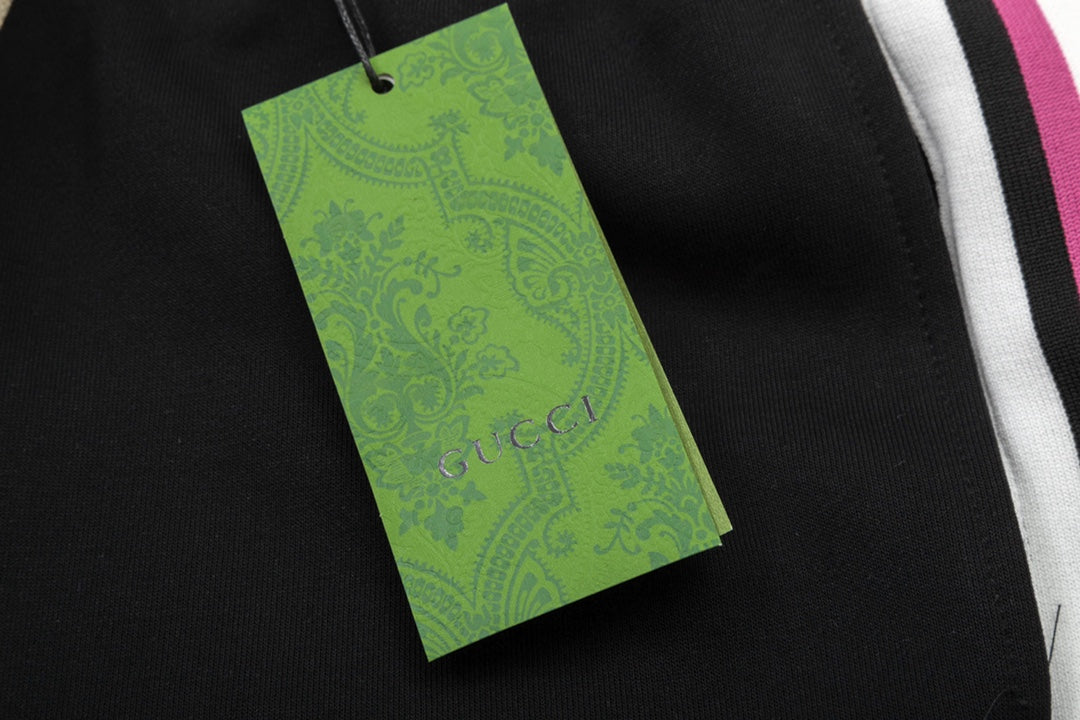 Exclusive Gucci Logo Stripe Sweatpants — Beige — Size XS — Alternate View 7