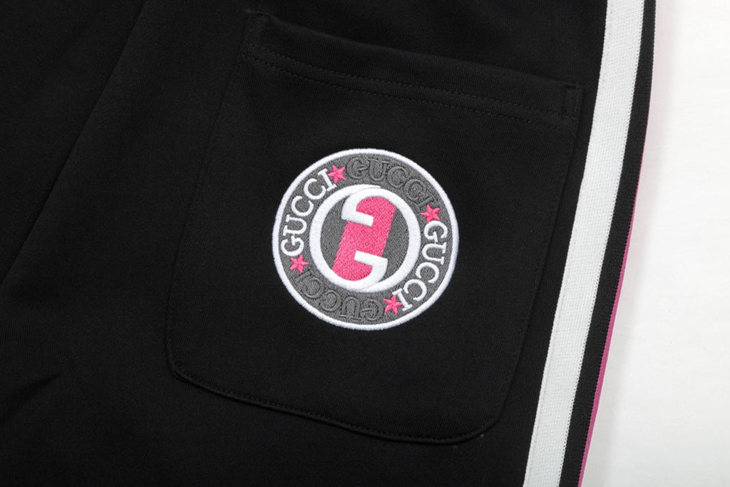 Exclusive Gucci Logo Stripe Sweatpants — Beige — Size XS — Alternate View 8