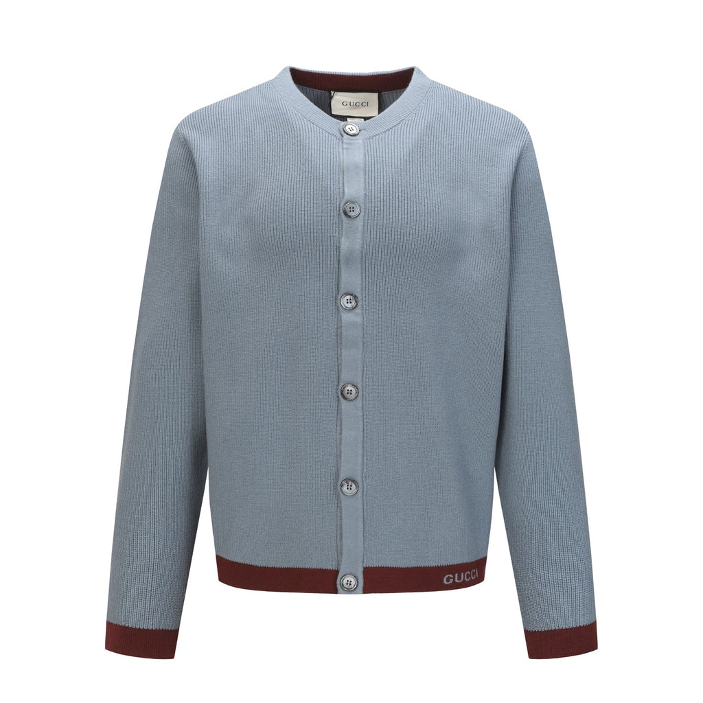 Exclusive Gucci Unisex Knit Cardigan — S — Top View