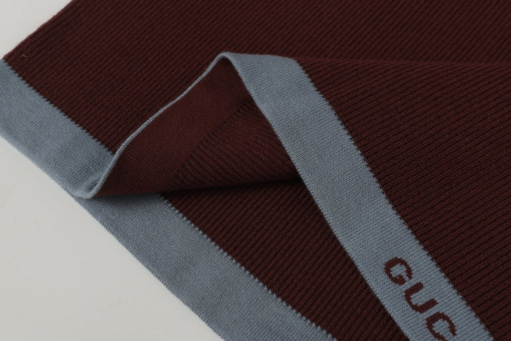 Exclusive Gucci Signature Crewneck Sweater in Bordeaux — S — Alternate View 8