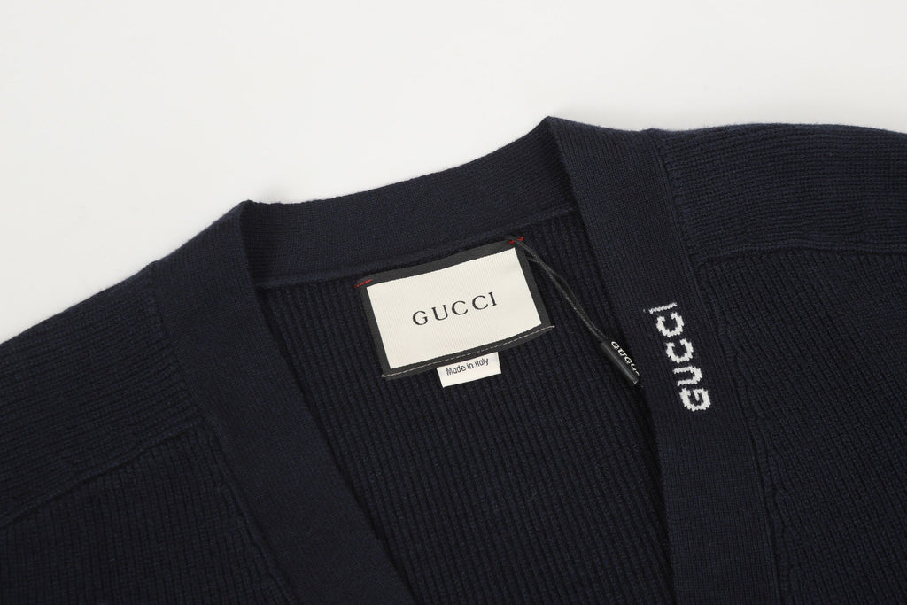 Exclusive Gucci Unisex Knit Cardigan — S — Lifestyle View