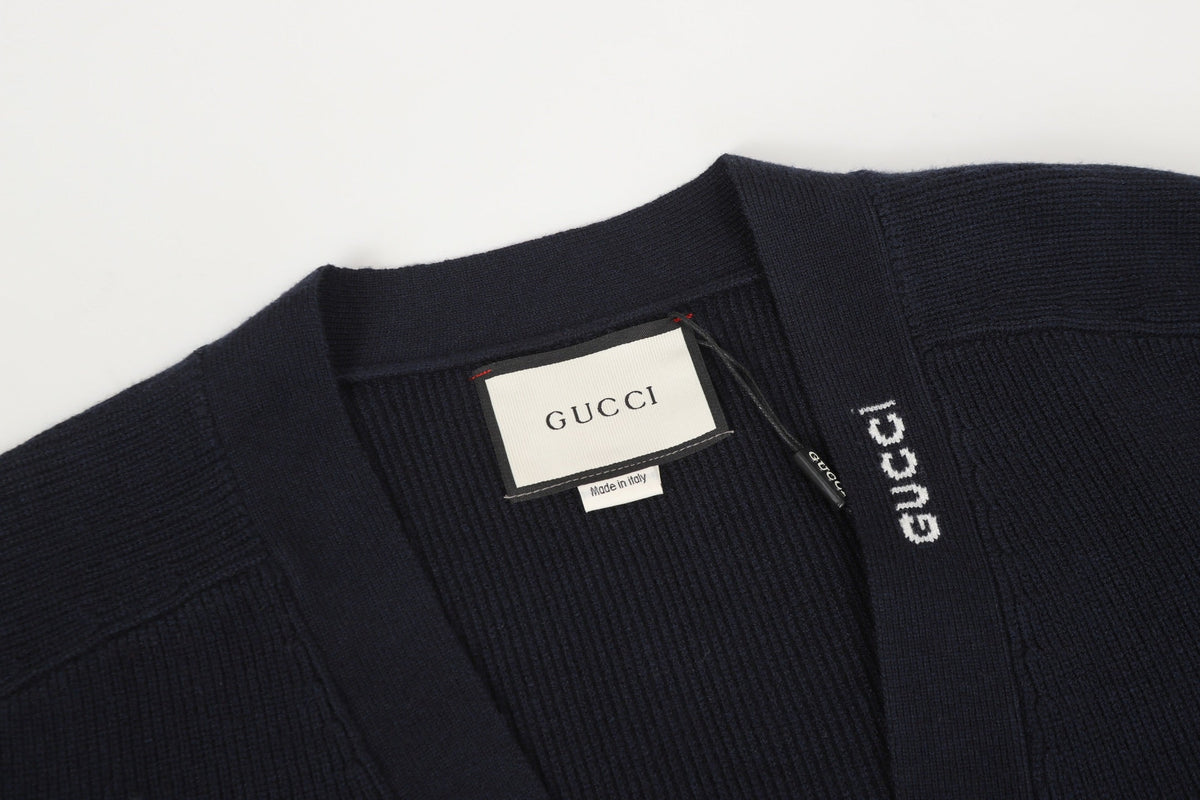 Exclusive Gucci Unisex Knit Cardigan — S — Lifestyle View
