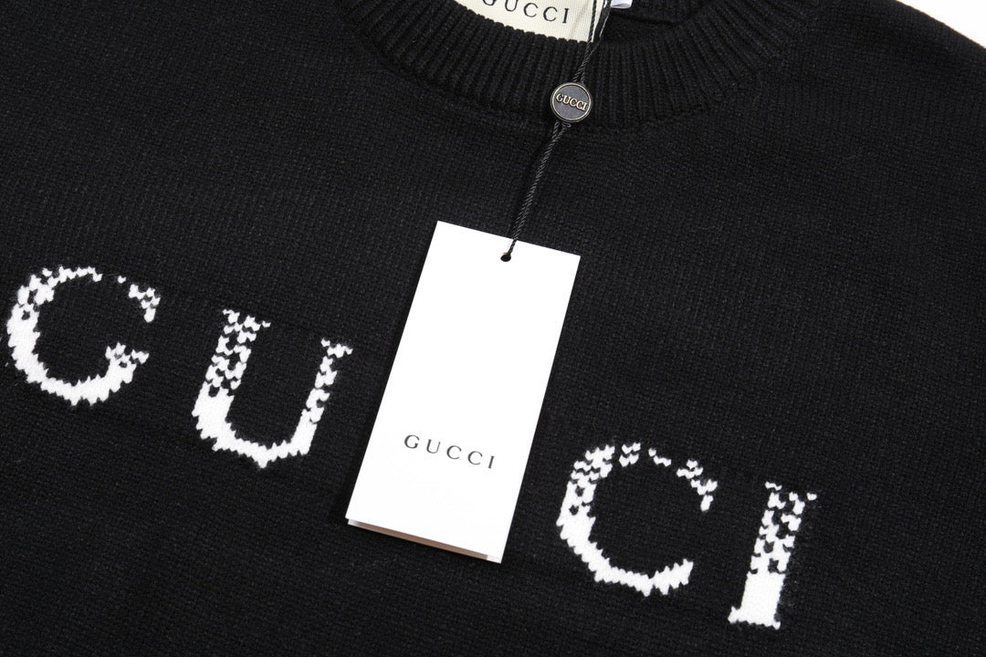 Exclusive Gucci Unisex Jacquard Crewneck Sweater — S — Alternate View 8
