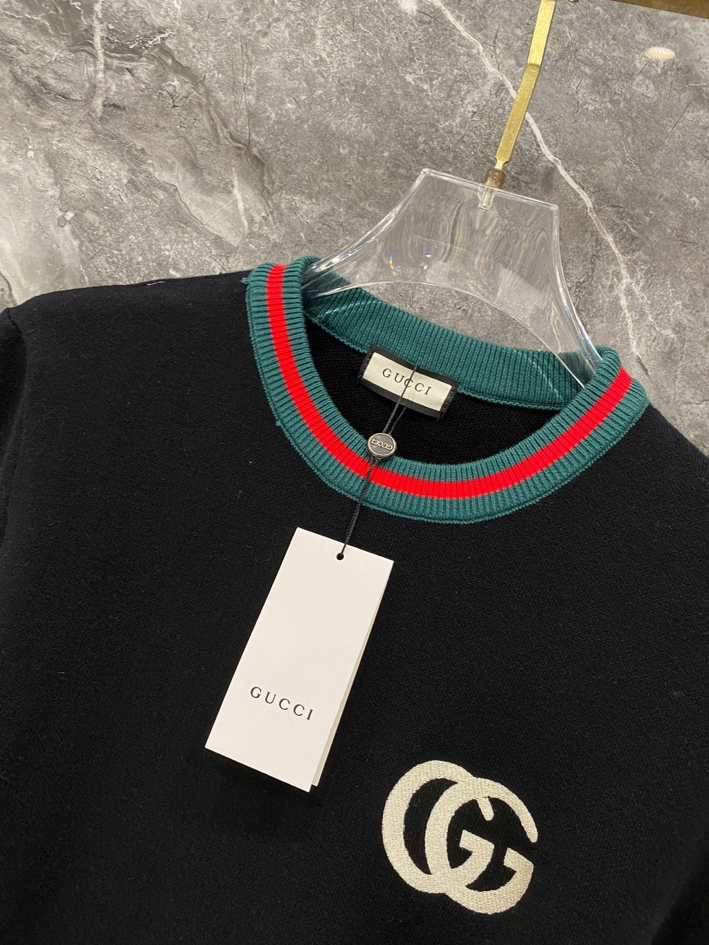 Exclusive Gucci Unisex Crewneck Sweater — M — Top View