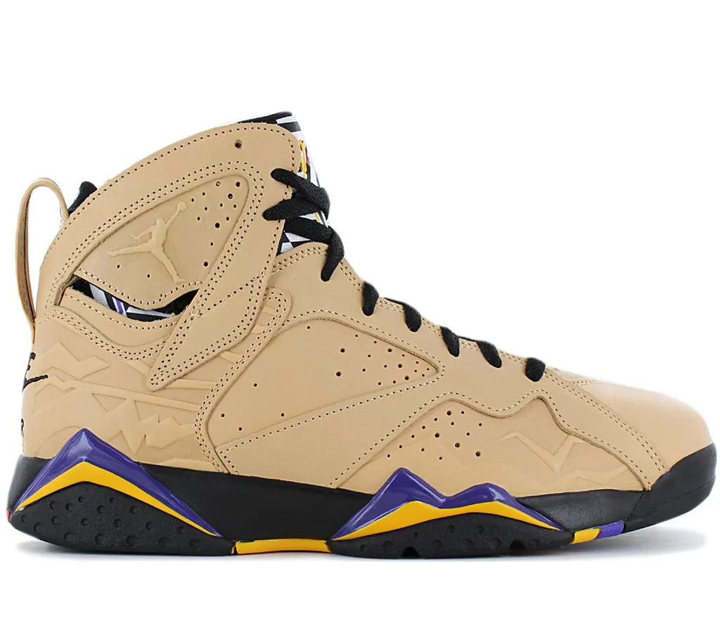 Exclusive Air Jordan 7 Retro — Black/Blue — Size US M 5.5 - UK 5 - EUR 38 — Alternate View 7