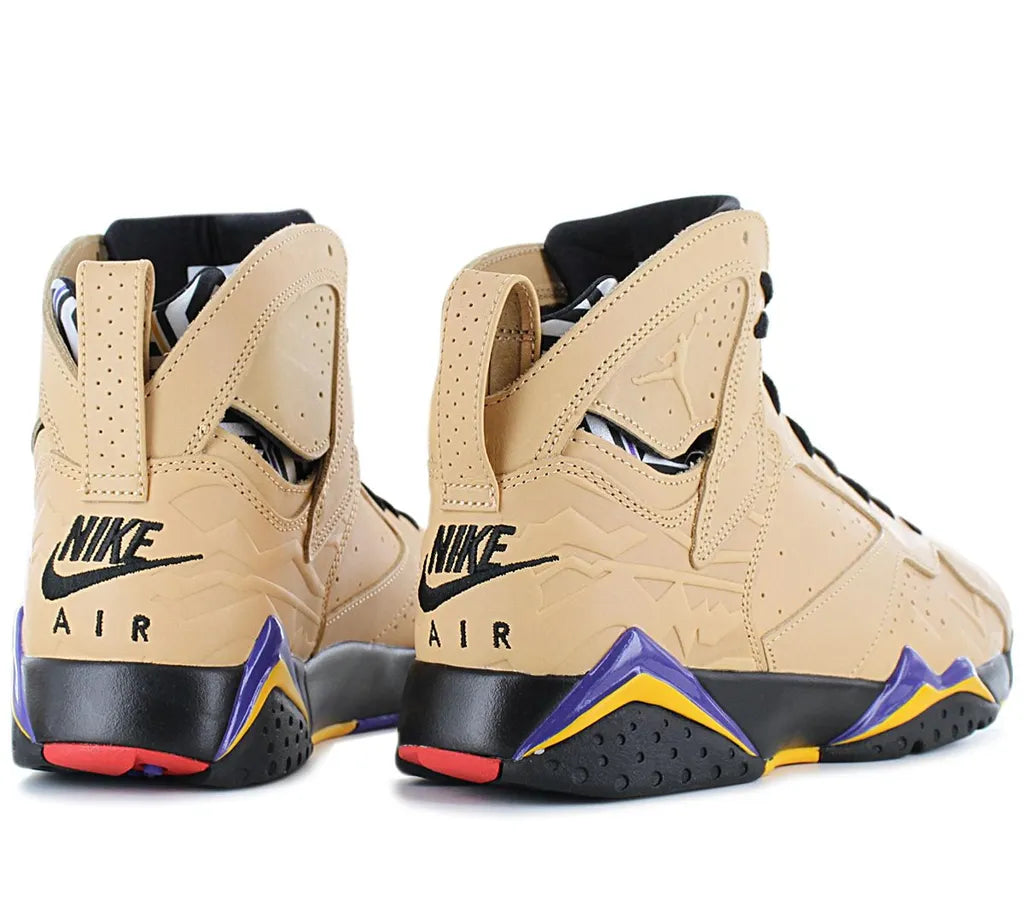 Exclusive Air Jordan 7 Retro — Black/Blue — Size US M 5.5 - UK 5 - EUR 38 — Alternate View 9