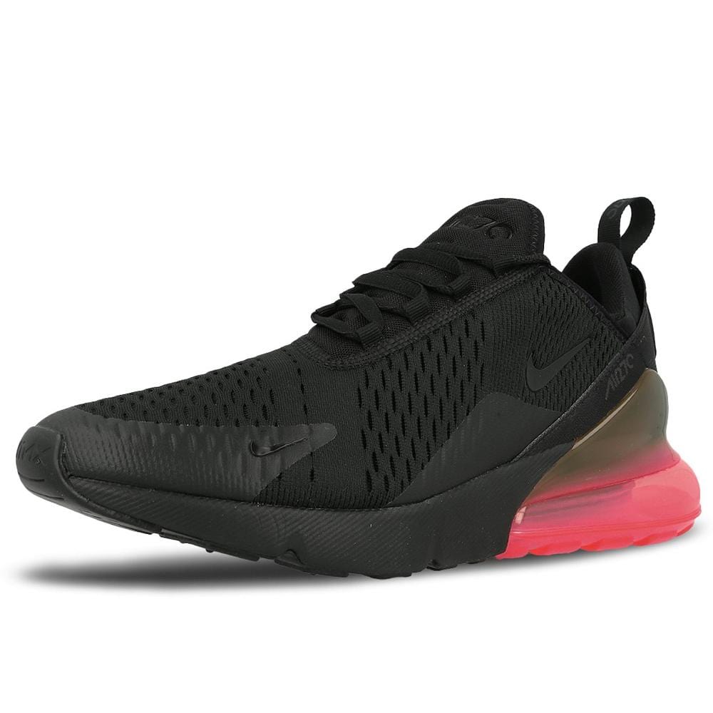 Exclusive Nike Air Max 270 QS Black-Hot Punch — UK 3 | EU 35.5 | US 3.5 — Lifestyle View