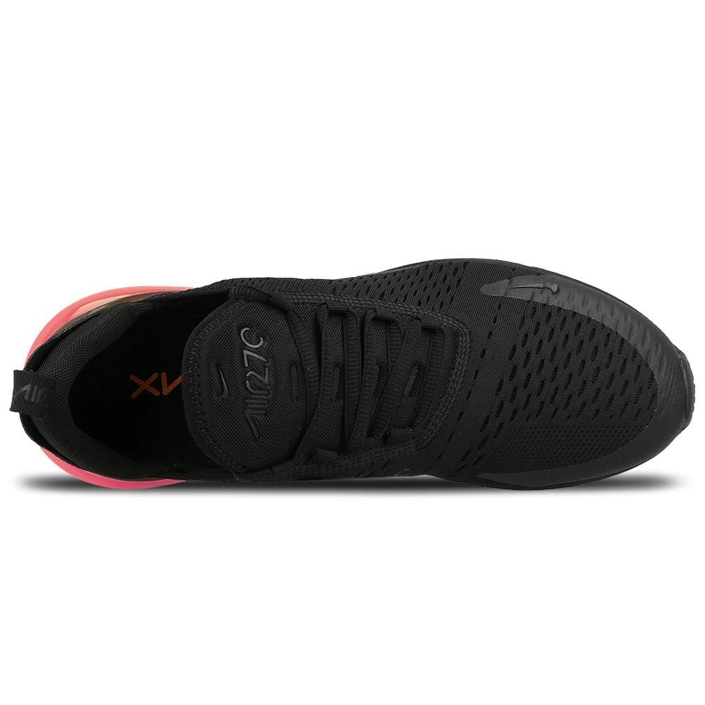 Exclusive Nike Air Max 270 QS Black-Hot Punch — UK 3 | EU 35.5 | US 3.5 — Detail View