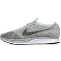 Exclusive Nike Flyknit Racer Pure Platinum-Cool Grey — UK 3 | EU 35.5 | US 3.5 — Front View