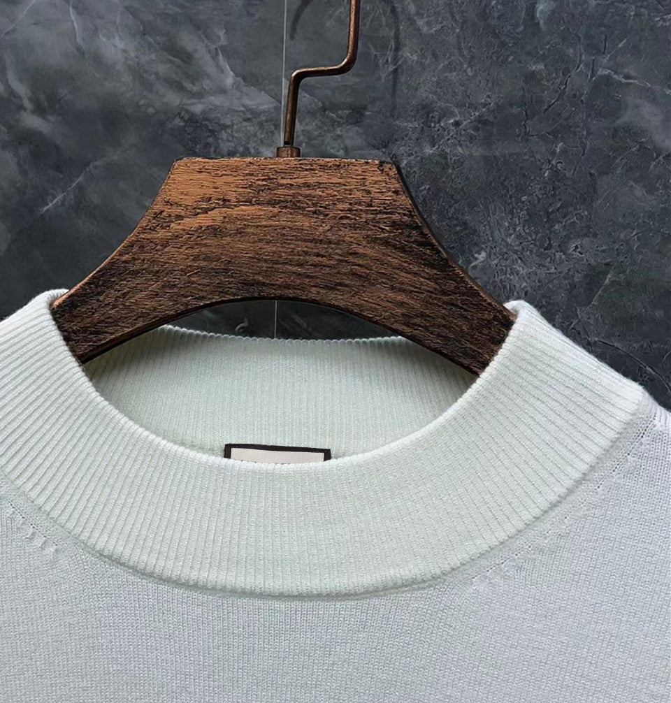 Exclusive Gucci Unisex Mock-Neck Sweater — Black — Size M — Lifestyle View