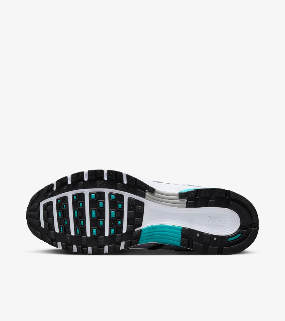 Exclusive P-6000 Men's Shoes — Blue/Black/White — Size US M 5.5 - UK 5 - EUR 38 — Top View