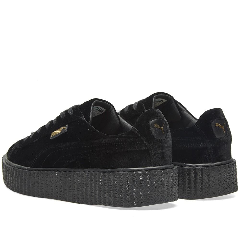 Exclusive PUMA X FENTY CREEPER VELVET Black — UK 3 | EU 35.5 | US 5.5 — Alternate View 8
