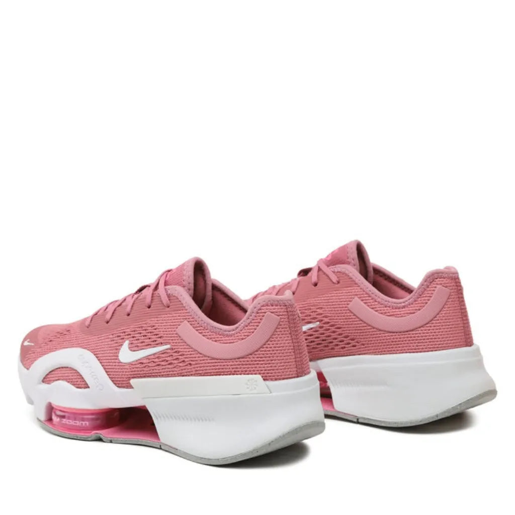 Exclusive Women's Zoom Superrep 4 Nn Trainers — Pink — Size US W5.5 - UK3.5 - EUR 36 — Top View