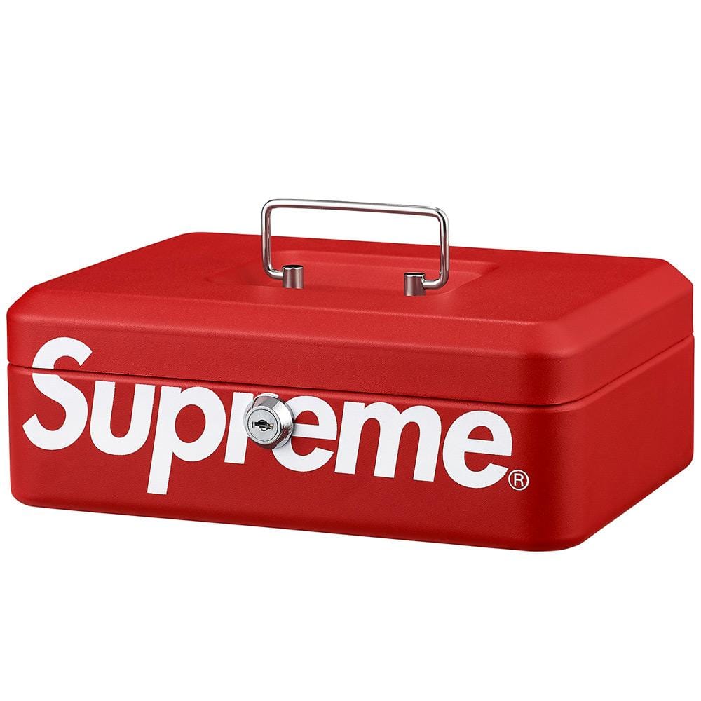 Exclusive Supreme Lock Box - Red — Front View